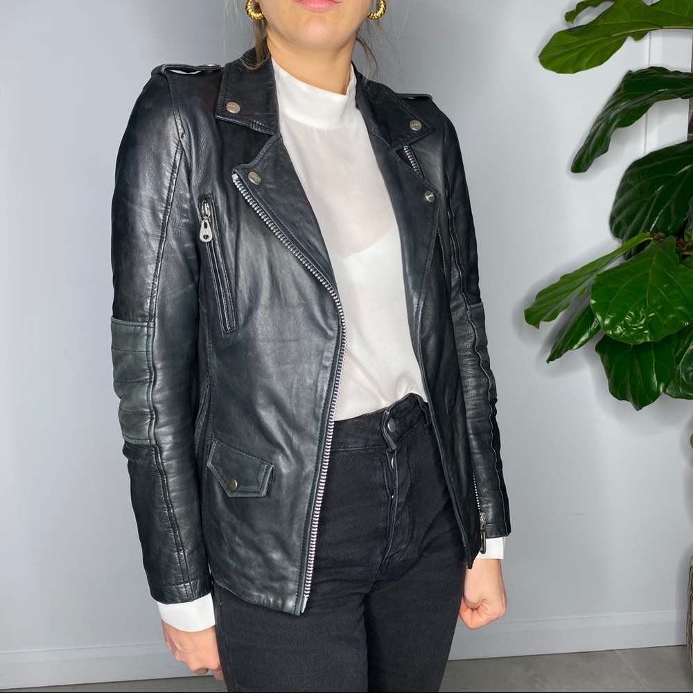 DOMA LEATHER JACKET - Picture 6 of 13